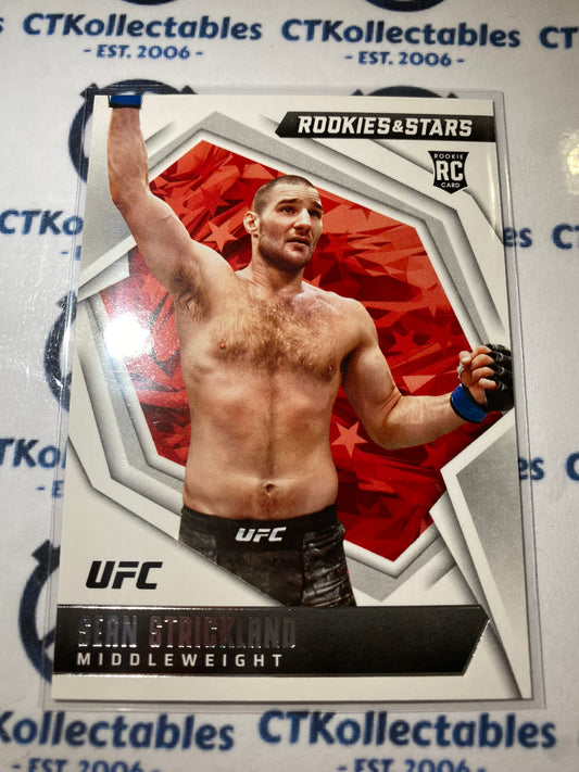 2022 UFC Panini Chronicles Rookies & Stars #186 Sean Strickland RC