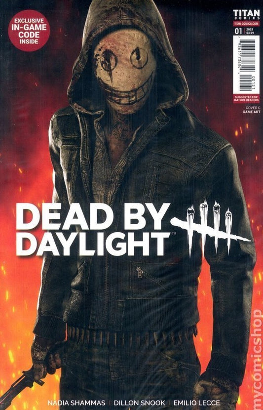 DEAD BY DAYLIGHT # 01  VF TITAN  COMICS VARIANT C GAME COVER  COMIC BOOK 2023