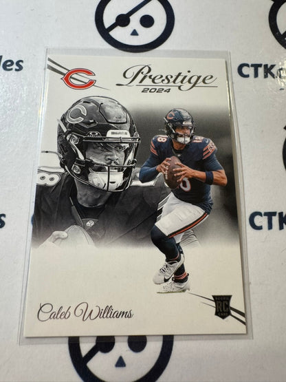 2024 NFL Prestige Rookie Card #401 Caleb Williams Chicago Bears