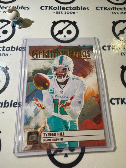 2023 NFL Panini Donruss Tyreek Hill Gridiron Kings #GK-6 Dolphins