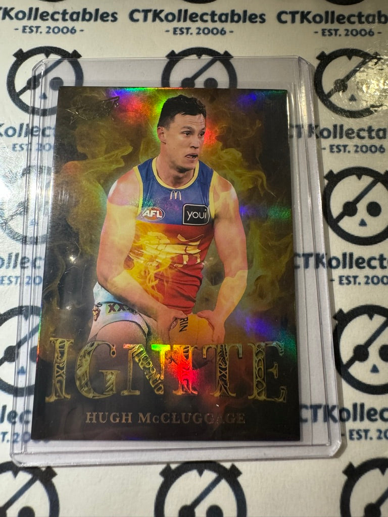 2024 AFL Footy Stars IGNITE Gold Hugh McCluggage #107/125 IGG7 Lions