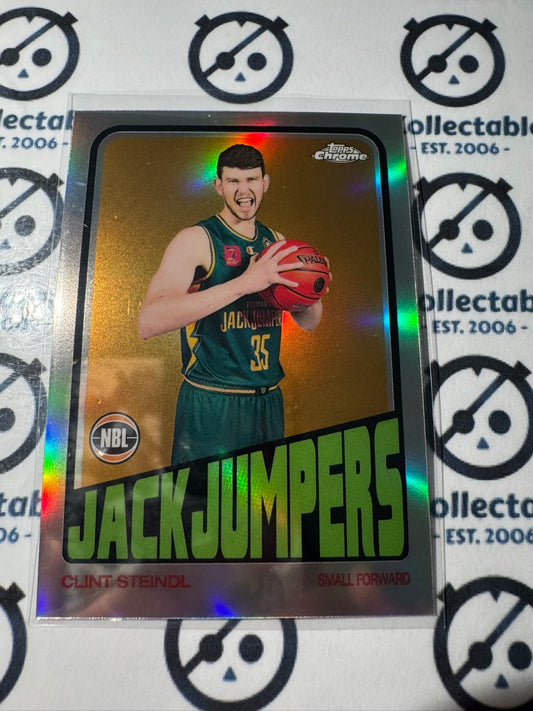 2022-23 Topps NBL Chrome Clint Steindl "1972 Topps " #72-19 Jackjumpers