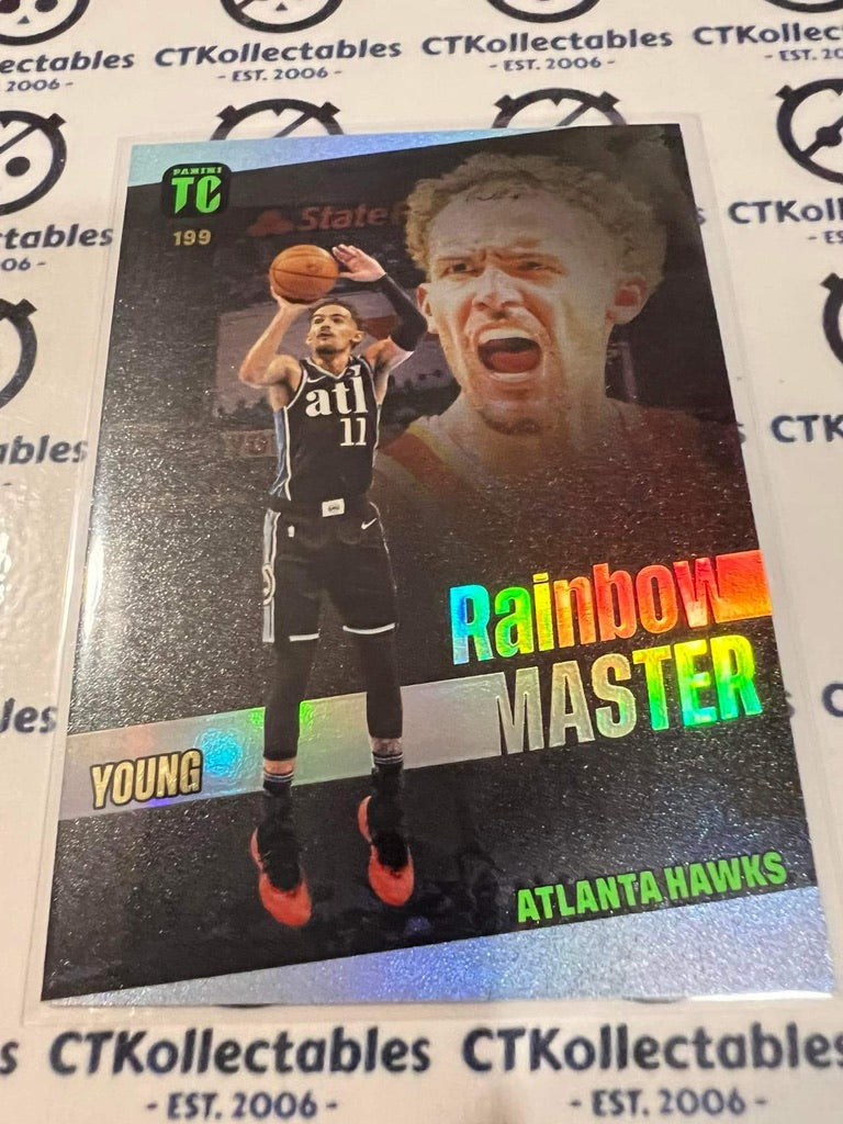 2023-24 Panini Top Class Trae Young Rainbow Master #199 Hawks