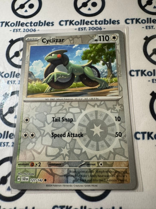Cyclizar Reverse Holo #127/142 Stellar Crown Scarlet  Violet Pokemon