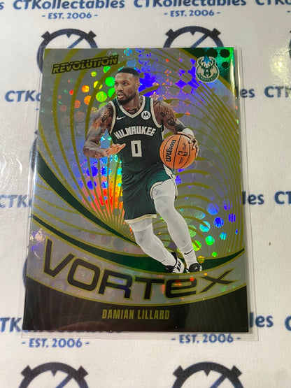 2023-24 NBA Panini Revolution Damian Lillard VORTEX #31 Bucks