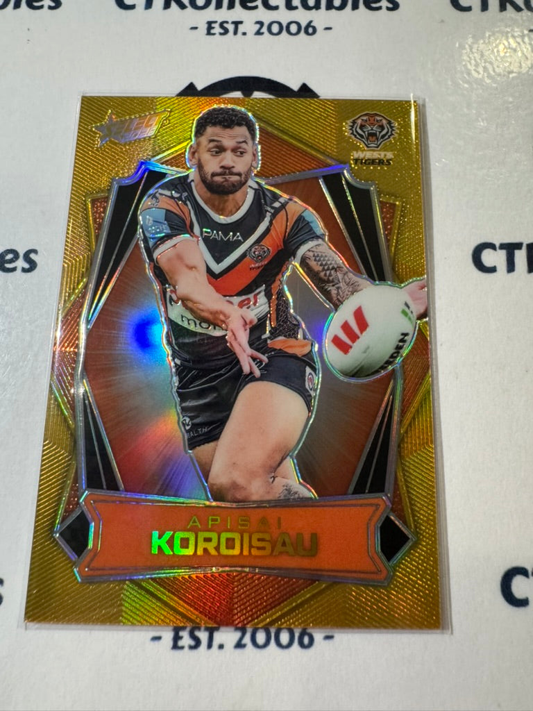 2026 Select NRL League Heroes Luminous Base #L197 Apisai Koroisau Tigers