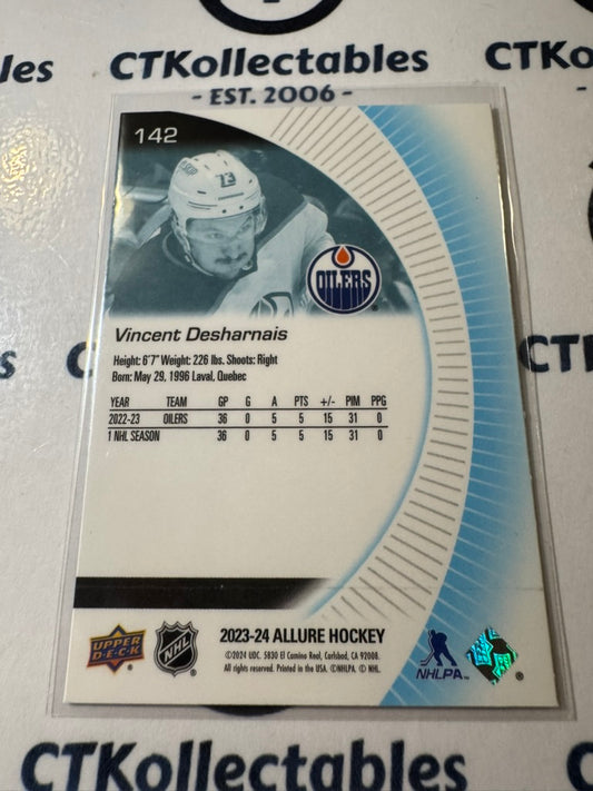 2023-24 NHL Allure Vincent Desharnais Rookie #142 Oilers