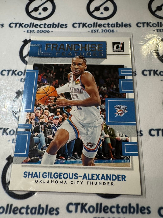 2022/23 Panini NBA Donruss Shai Gilgeous-Alexander Franchise Features OKC