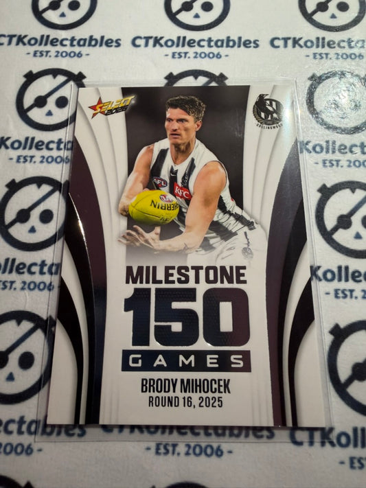 2026 Select AFL Footy Stars Milestone MG21 Brody Mihocek Magpies