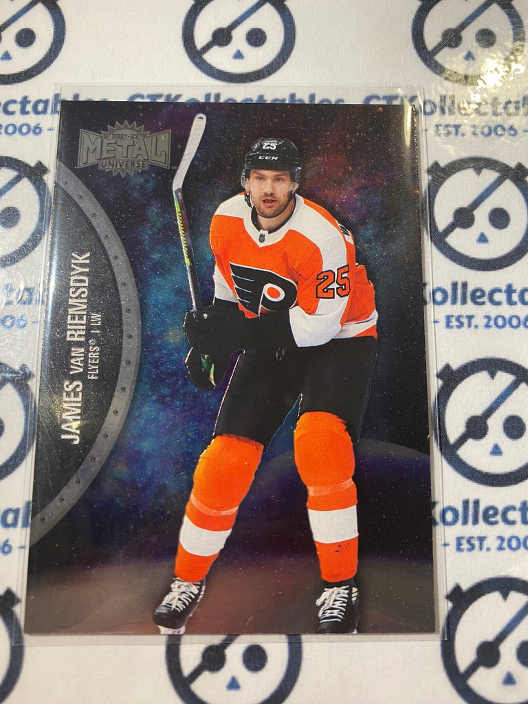 2021/22 Skybox NHL Metal Universe Base James Van Riemsdyk #48 Flyers