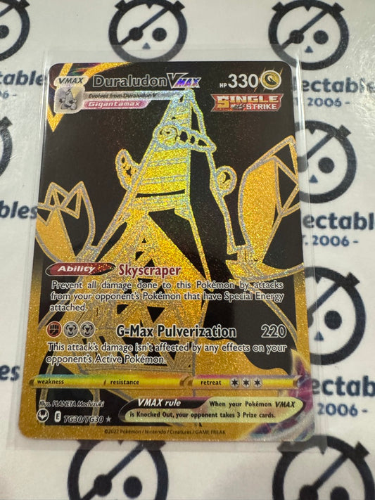 Duraludon Vmax Ultra Rare #TG30/TG30 2022 Sword & Shield Silver Tempest Pokemon