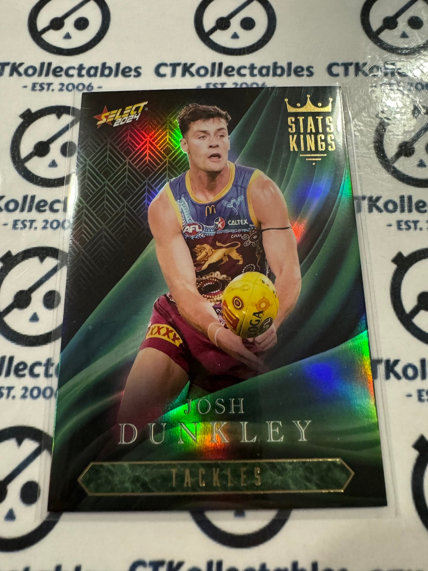 2024 AFL Footy Stars Stats Kings - SK10 Josh Dunkley Lions