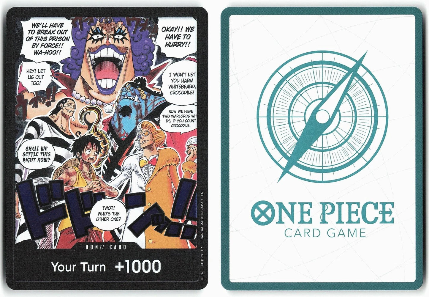 2026 ONE PIECE THE TIME OF BATTLE OP16 DON !! EMPORIO.IVANKOV FOIL TCG CARD