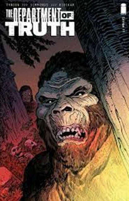 THE DEPARTMENT OF TRUTH # 11 IMAGE 1ST PRINTING VARIANT IMAGE COMIC BOOK  MATURE READERS 2021