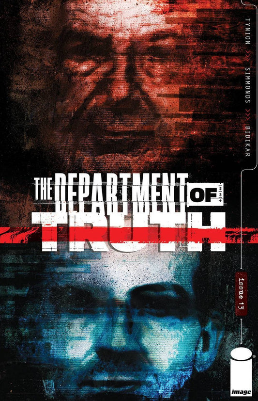 THE DEPARTMENT OF TRUTH # 13 IMAGE 1ST PRINTING  IMAGE COMIC BOOK  MATURE READERS 2021