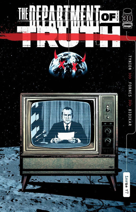 THE DEPARTMENT OF TRUTH # 17 IMAGE 1ST PRINTING VARIANT IMAGE COMIC BOOK  MATURE READERS 2022
