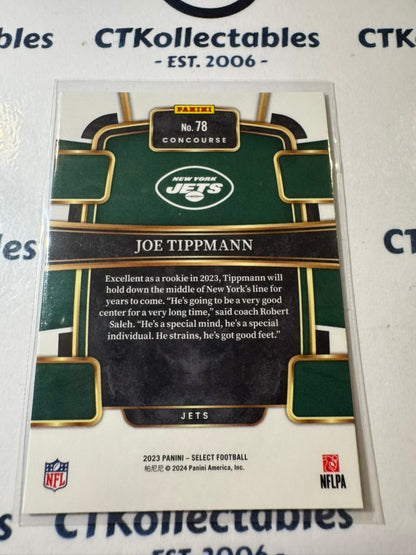 2023 NFL Panini Select Concourse Rookie #78 Joe Tippmann Jets
