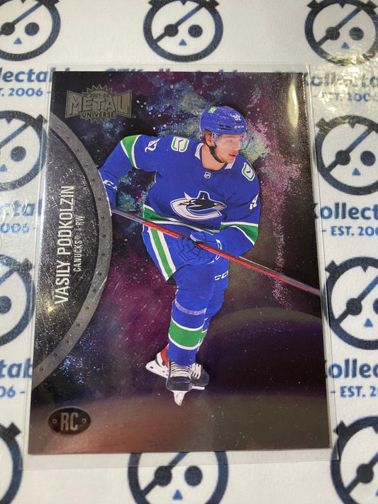 2021/22 Skybox NHL Metal Universe Base Vasily Podkolzin #174 Canucks Alt Jsy