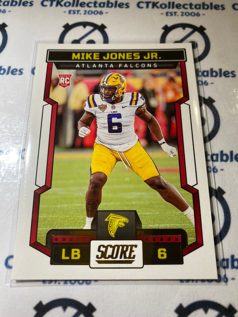 2023 NFL Panini Score #395 Mike Jones Jr. - Atlanta Falcons