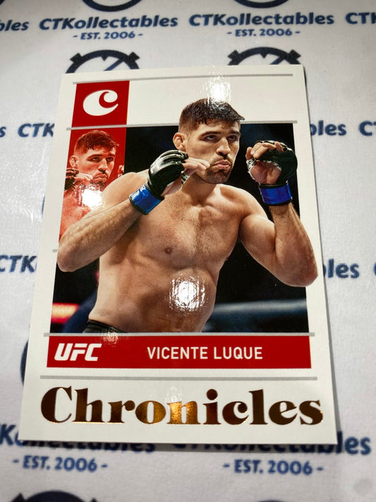 2022 UFC Panini Chronicles Base Bronze #62 Vicente Luque - Welterweight