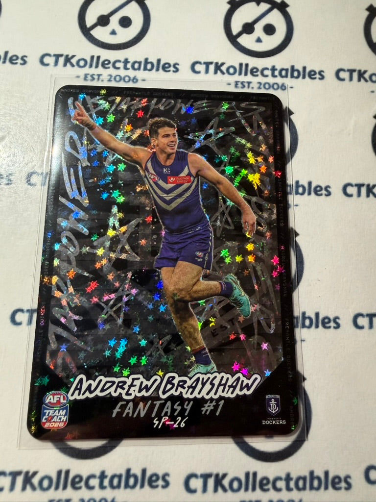 2026 Teamcoach AFL Star Powers Andrew Brayshaw #SP-26 Dockers