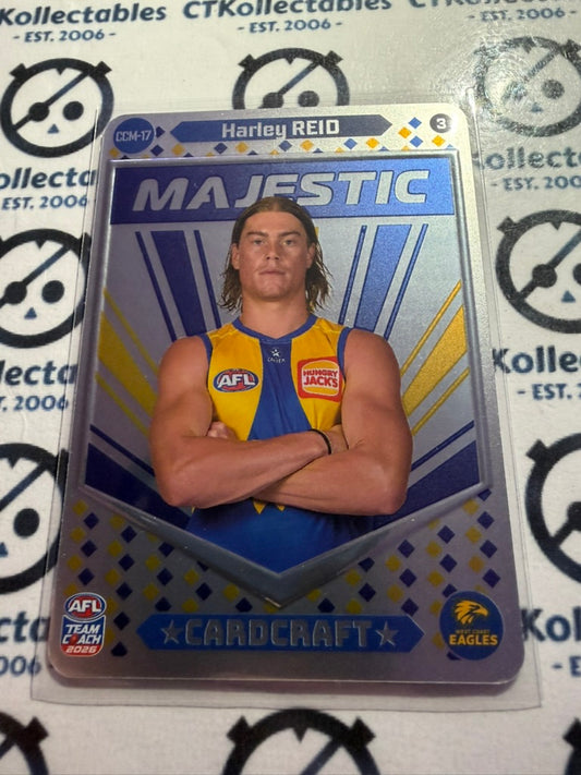 2026 Teamcoach AFL Cardcraft Majestic CCM-17 Harley Reid #3 Eagles