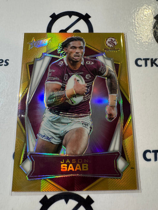 2026 Select NRL League Heroes Luminous Base #L81 Jason Saab Eagles