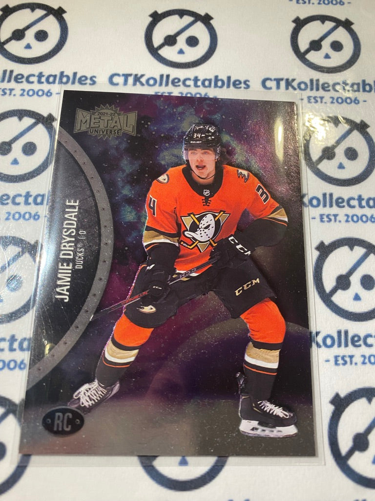 2021/22 Skybox NHL Metal Universe Jamie Drysdale RC #155 Ducks