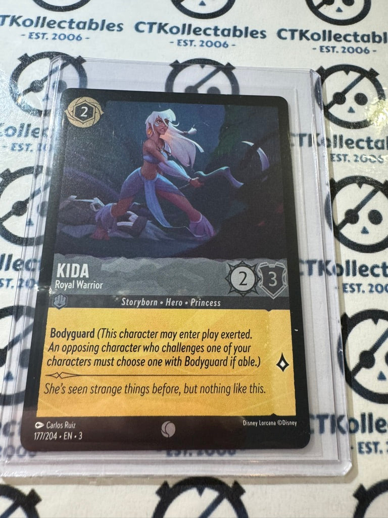 2024 Disney Lorcana Cold-Foil #177/204 Kida– Into The Inklands