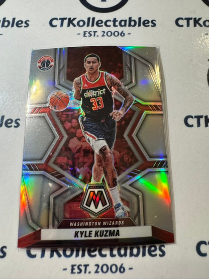 2021-22 Panini Nba Mosaic Kyle Kuzma Silver Prizm #68 Wizards