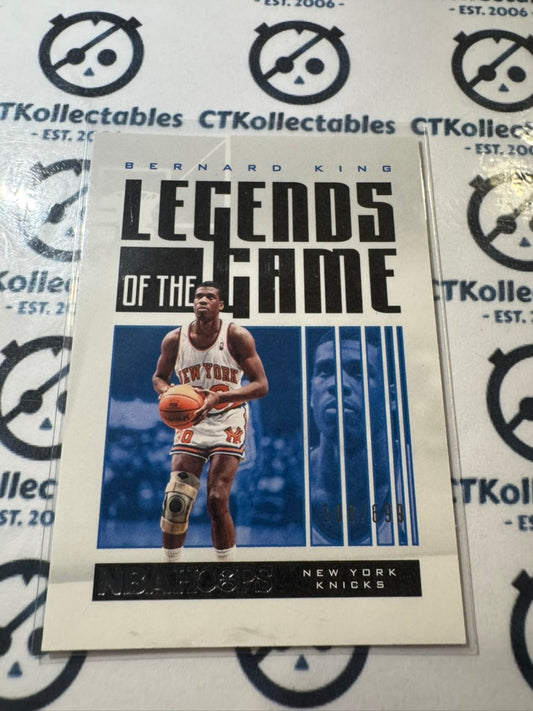 2020-21 NBA Panini Hoops Bernard King Legends of the game 108/699 #58 Knicks