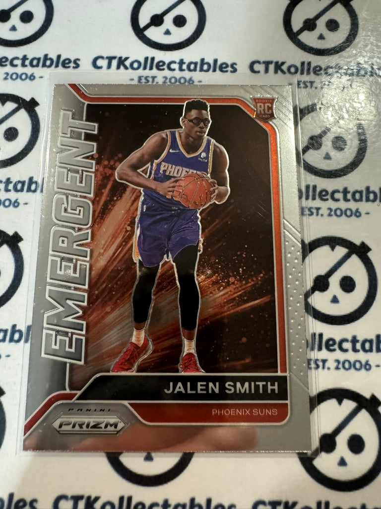 2020-21 NBA Panini Prizm Jalen Smith Emergent #9 Suns