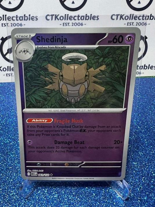 Shedinja Reverse Holo #061/132 Mega Evolution Pokemon