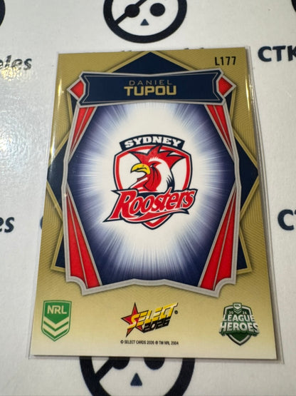2026 Select NRL League Heroes Luminous Base #L177 Daniel Tupou Roosters