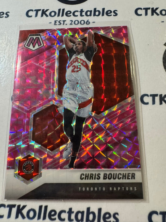 2020-21 Panini Nba Mosaic Chris Boucher Pink Prizm #20 Raptors