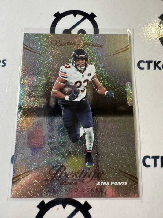 2024 NFL Prestige Dots Xtra Points #49 Roschon Johnson Chicago Bears