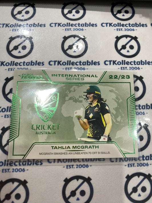 2023/24 TLA Cricket Traders Tahlia McGrath International Series IS21/32