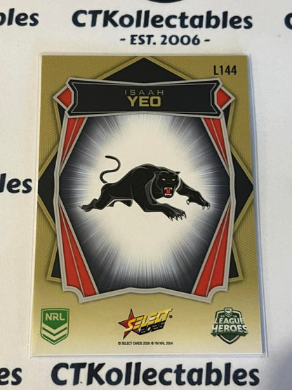 2026 Select NRL League Heroes Luminous Base #L144 Isaah Yeo Panthers