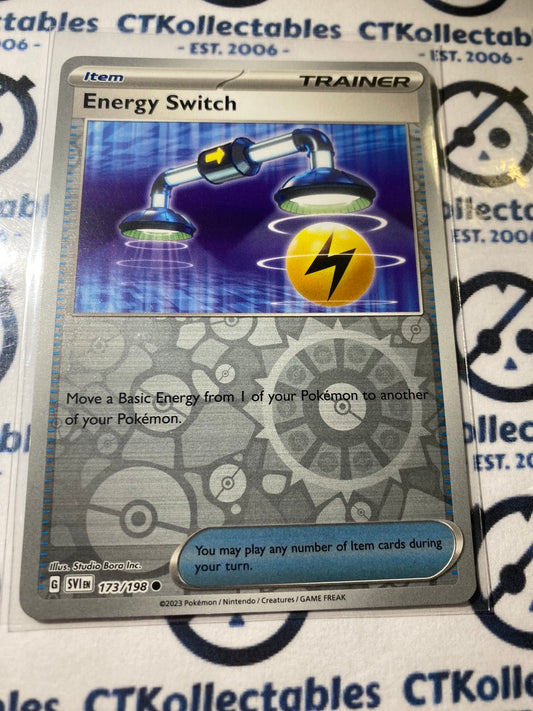 Electrical Switch Reverse Holo #173/198 2023 Scarlet & Violet Pokémon TCG
