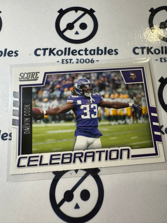 2022 NFL Panini Score Celebration #C-DC Dalvin Cook Vikings