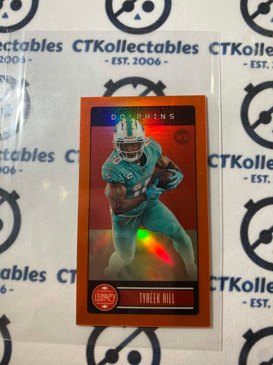 2023 NFL Panini Legacy Tyreek Hill Orange #023/125 Premium Mini #60 Dolphins