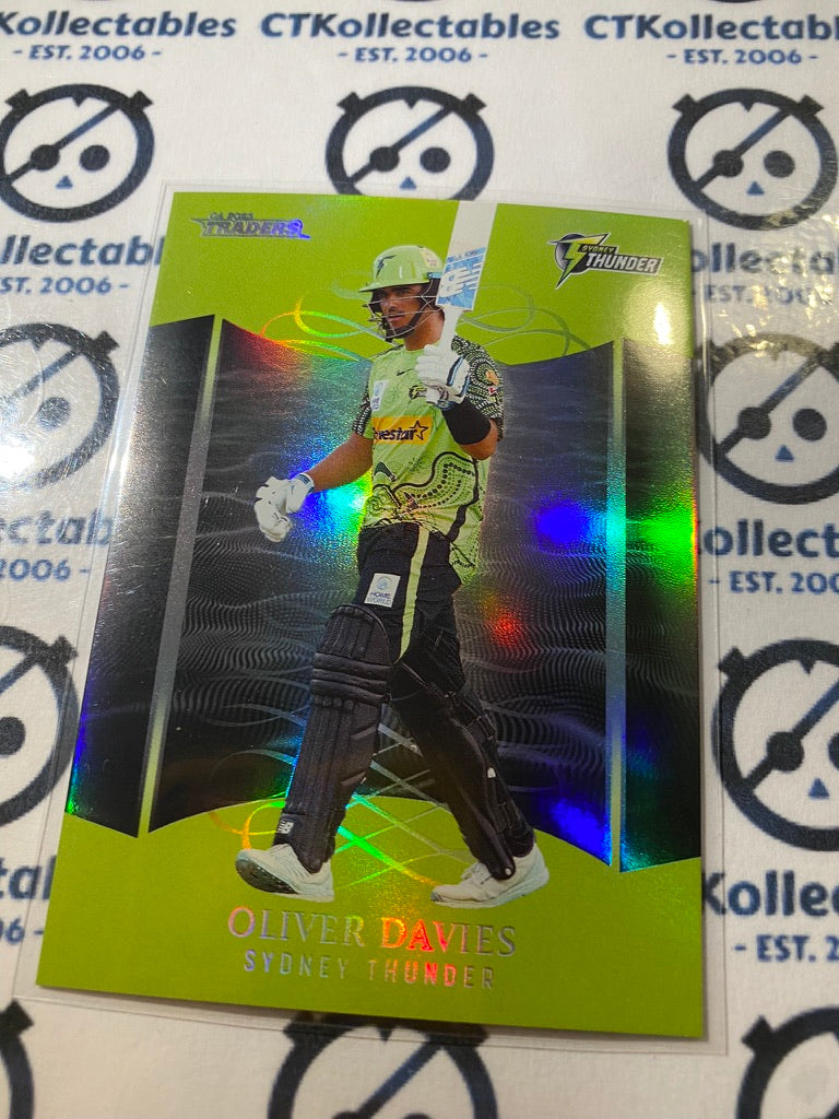 2023/2024 TLA Cricket Traders Silver Parallel Oliver Davies #P139