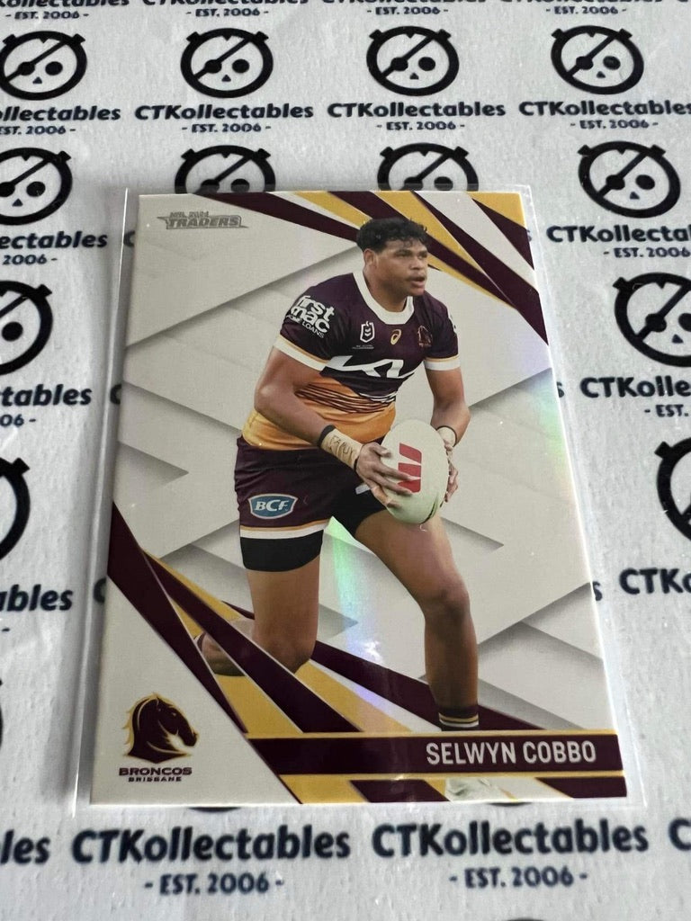 2024 NRL Traders Pearl special Parallel - Selwyn Cobbo PS004