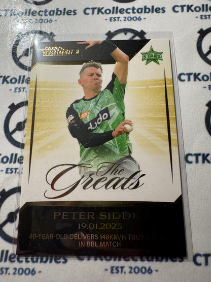 2025/26 CA Cricket Traders Peter Siddle The Greats #107/148 TG12/12