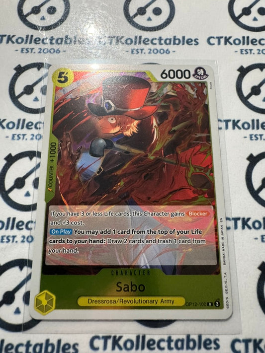 One Piece : Legacy of the Master FOIL OP12-100 – Sabo – Rare