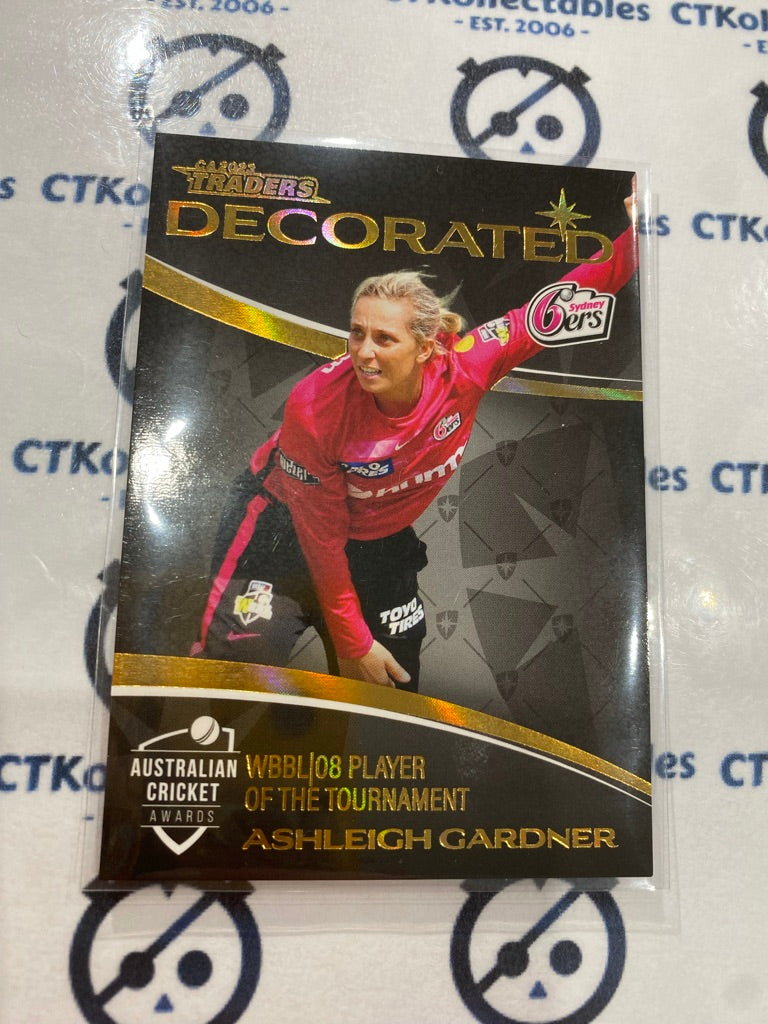 2023/24 TLA Cricket Luxe Traders Ashleigh Gardner Decorated #D13/30