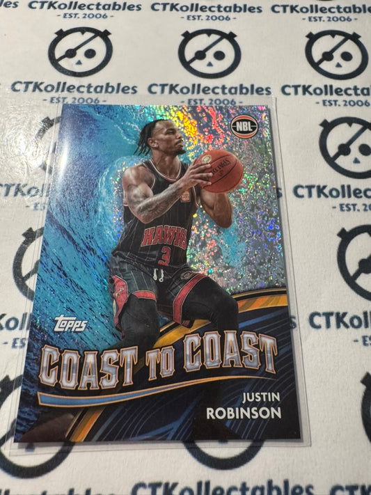2023-24 Topps NBL Justin Robinson Coast To Coast OPAL #CC-15
