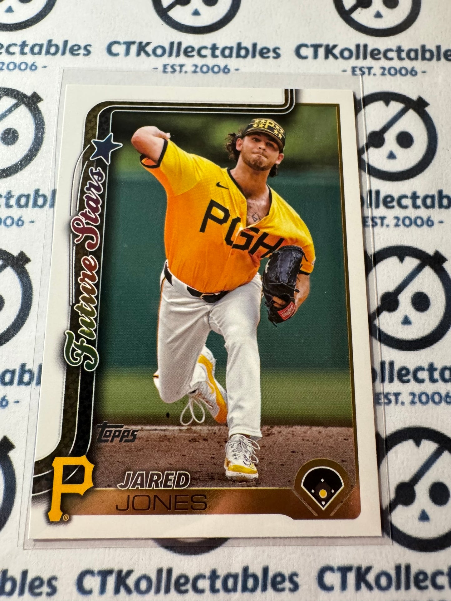 2025 Topps Series 2 Baseball Jared Jones Future Stars #541 Pirates