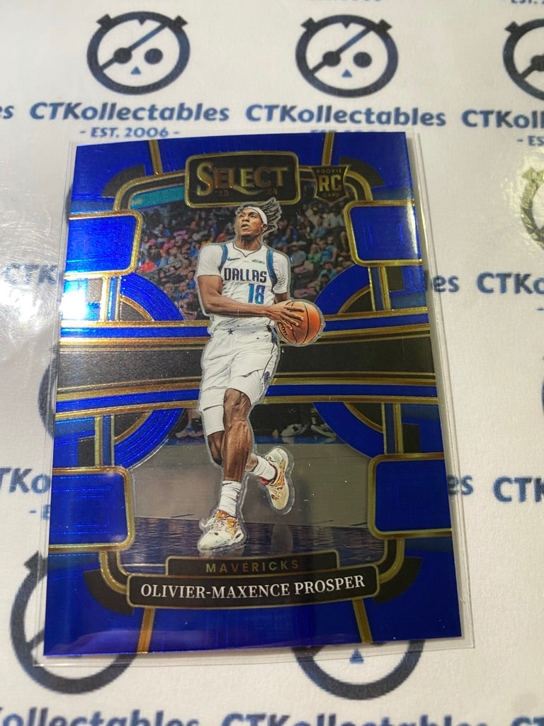 2023-24 Panini NBA Select Oliver-Maxence Prosper Blue Rookie Concourse #85