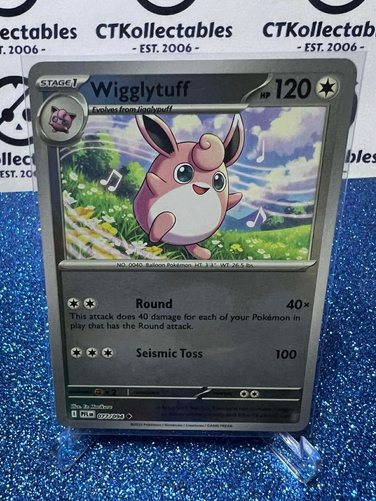 Wigglytuff Reverse Holo 077/094 Phantasmal Flames Pokemon